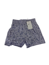 Nike DRI-FIT Breezy Big Girls High Waist Training Shorts Purple Sz S FB1095-536