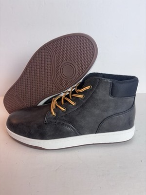 Polo Ralph Lauren Black Nubuck Sneaker Boot Womens Size 8.5 NEW Shoes