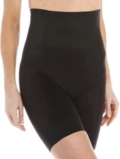 TC Intimates Black NWT 4229 Hi Waist Thigh Slimmer Sz Medium Firm Control Shorts