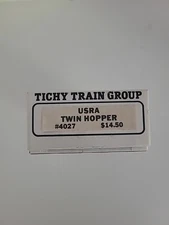 HO Tichy Train Group 4027 USRA Twin Hopper Undecorated Kit