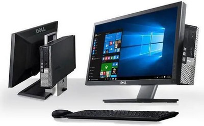 Dell 22 in Monitor Desktop PC-i7-3770 8GB RAM 256GB SSD W10 Pro