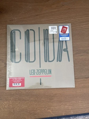 Led Zeppelin Coda LP SEALED 180g Vinyl Embossed Sleeve Backstage Pass
