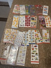 Assorted Stickers Lot Hallmark Stickeroni used  new