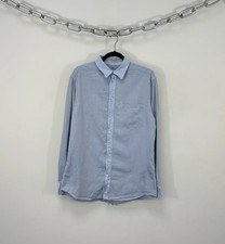 Dolce & Gabbana Men’s Light Blue Pocket Button Up Dress Shirt 17/43