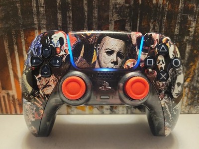 TMR Analogs Custom Horror Villians  Ps5 Sony DualSense Wireless Hydro Dipped 