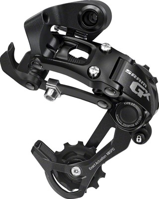 SRAM GX Type 2 Rear derailleur, 10sp., Long cage, Black