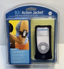 DLO Action Jacket Sport Ready Black Neoprene Case iPod Nano 1st 2nd Gen Armband