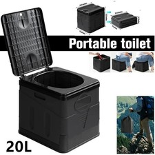 20L Portable Folding Toilet Car Outdoor Travel Potty for Camping Hiking Beach C