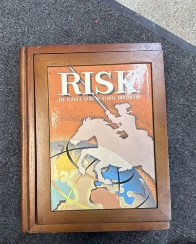 Parker Brothers Risk Vintage Game Collection Board Game Wooden Armies