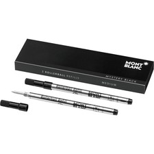 MONTBLANC Rollerball Refill, M 2X1, Mystery Black 105158 