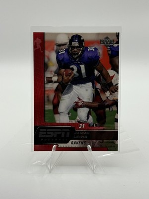 2005 Upper Deck Football Reflections Jamal Lewis #8 Baltimore Ravens