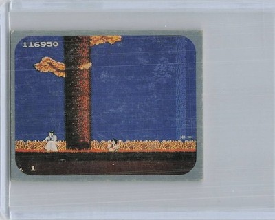 Vintage 1986 Famicom Menko Card Taito Amada Kage no Densetsu Ninja Game Japan