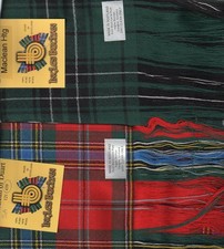 Tartan Sash Clan MacLean Ladies Scottish Wool Plaid