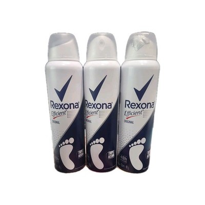 Rexona 3pack Efficient Aerosol foot powder  153g 