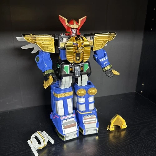 Vintage 1996 Power Rangers Deluxe ZEO Megazord not complete