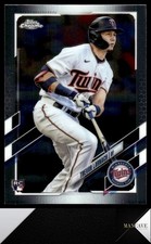 2021 Topps Chrome Update #USC69 Trevor Larnach Rookie Minnesota Twins