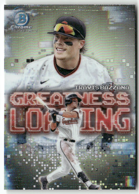 Topps MLB 2024 Bowman Chrome No. GL-8 Travis Bazzana Greatness Loading