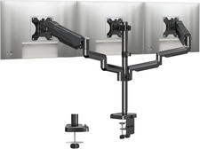 Triple Monitor Stand Mount - 3 Monitors Desk Mount for Computer Screens