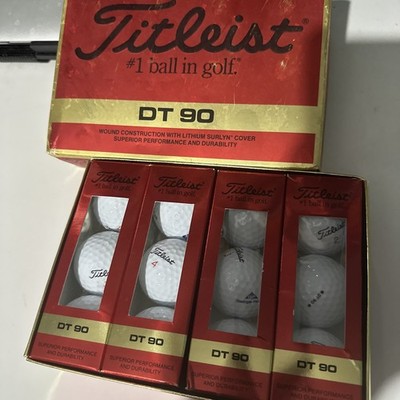 Titleist DT-90 Wound construction Golf Ball One Dozen. Brand New