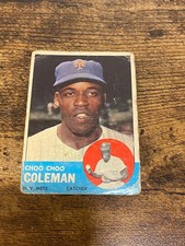 1963 Topps - Choo Choo Coleman #27 New York Mets MLB
