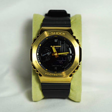 Casio G-SHOCK GM-2100G Gold Octagon Case Anal...