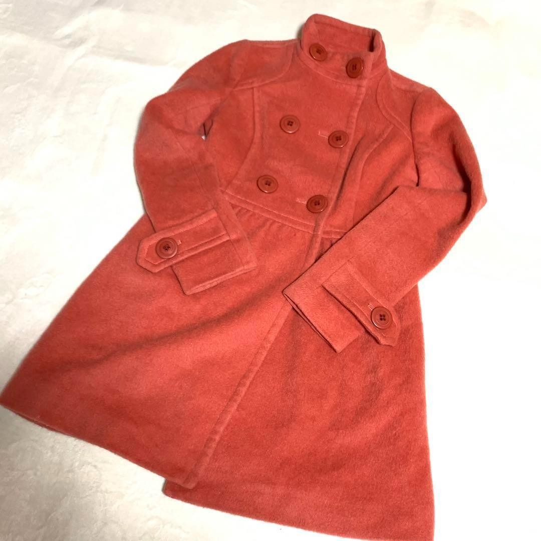 Burberry Blue Label Long Coat Toucan Blue Mohair Blend Size 36 For Women thumbnail 22