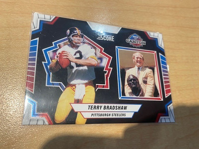 2025 Panini Score Canton Terry Bradshaw #1 - Pittsburgh Steelers