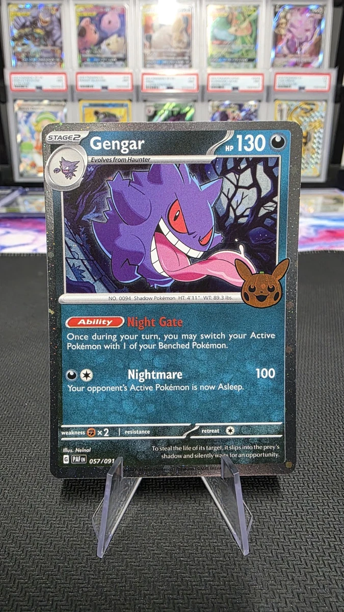 Gengar ゲンガー 057/091 ハロウィン Gengar 057/091 Trick or Trade Booster Bundle 2024 for sale | eBay