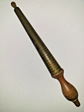 Vintage Standard Ring Sizer - Brass & Wood, Sizes 1-33 Jewelers Tool