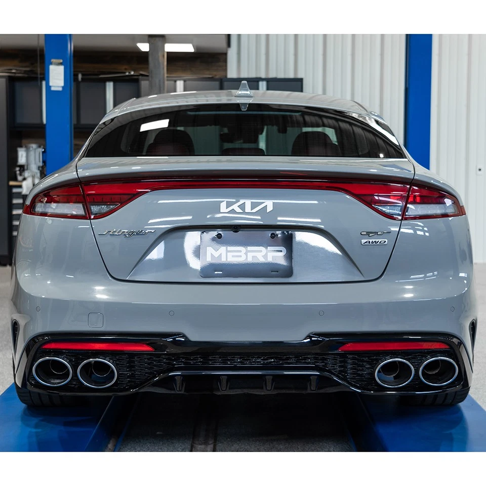 MBRP S4708304 Stainless Steel Cat Back Exhaust for 2022-2023 Kia Stinger 3.3L V6 - Image 3 of 4