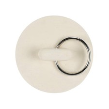 White Rubber Wash Basin Bathtub Plug Sink Plug Drain Pipe Plug Sink Plug7770