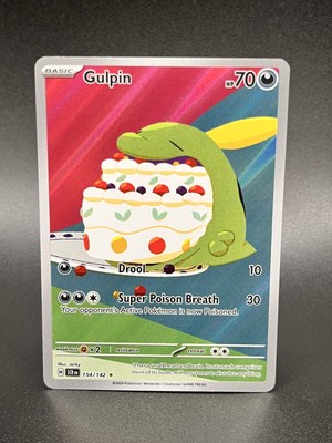 Pokemon TCG Gulpin SCR 154 Stellarkrone Englisch Near Mint