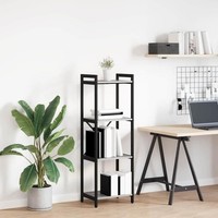BüCherregal 40 X 30 X 119 Cm Holzwerkstoff Grau Sonoma