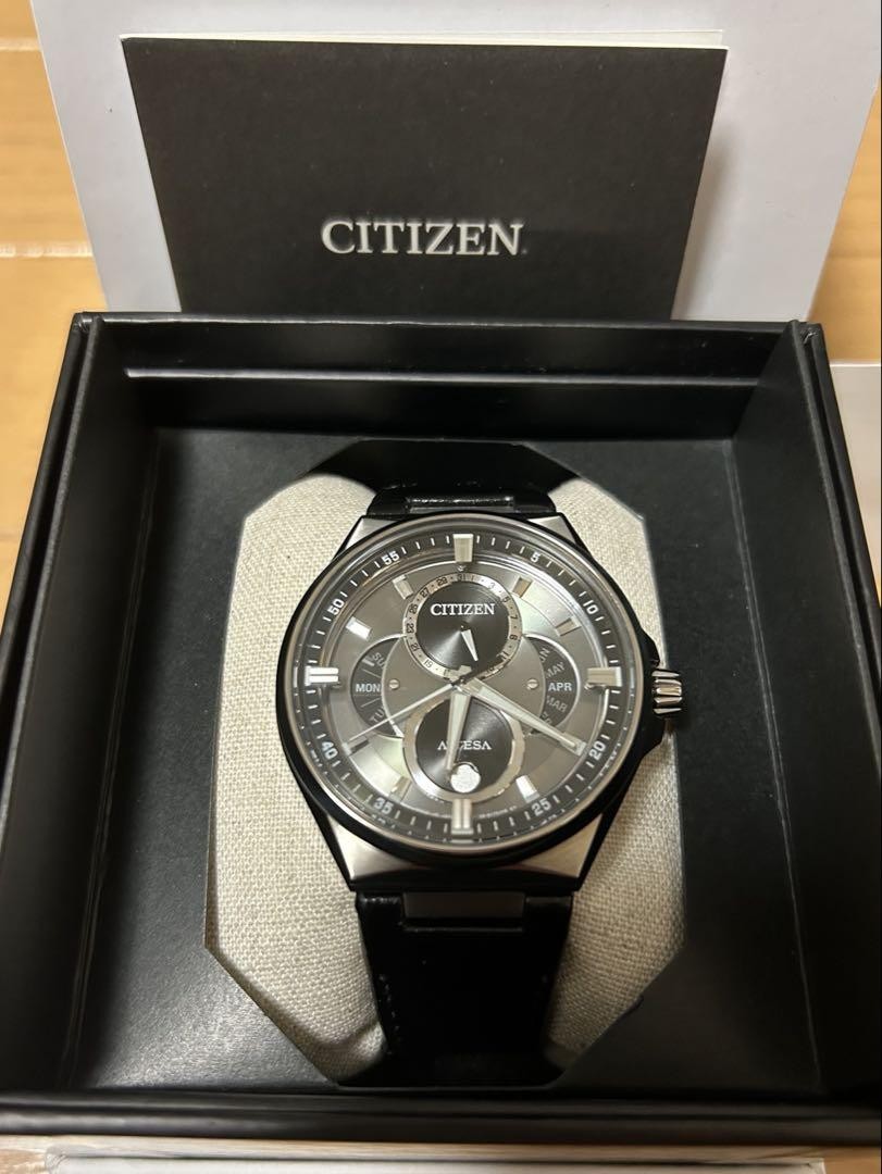 CITIZEN ATTESA BU0060-09H Black Dial Eco-Drive Men's Watch