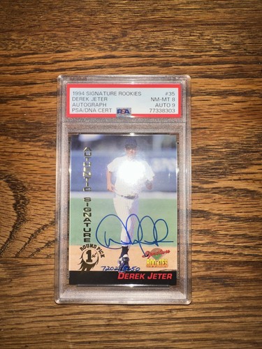 1994 Signature Rookies - Derek Jeter #35 Signatures /8650 (AU)