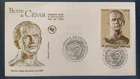 Envelope 1st day FDC painting The bust of Caesar STAMP No. 4836 OBL PARIS 2014