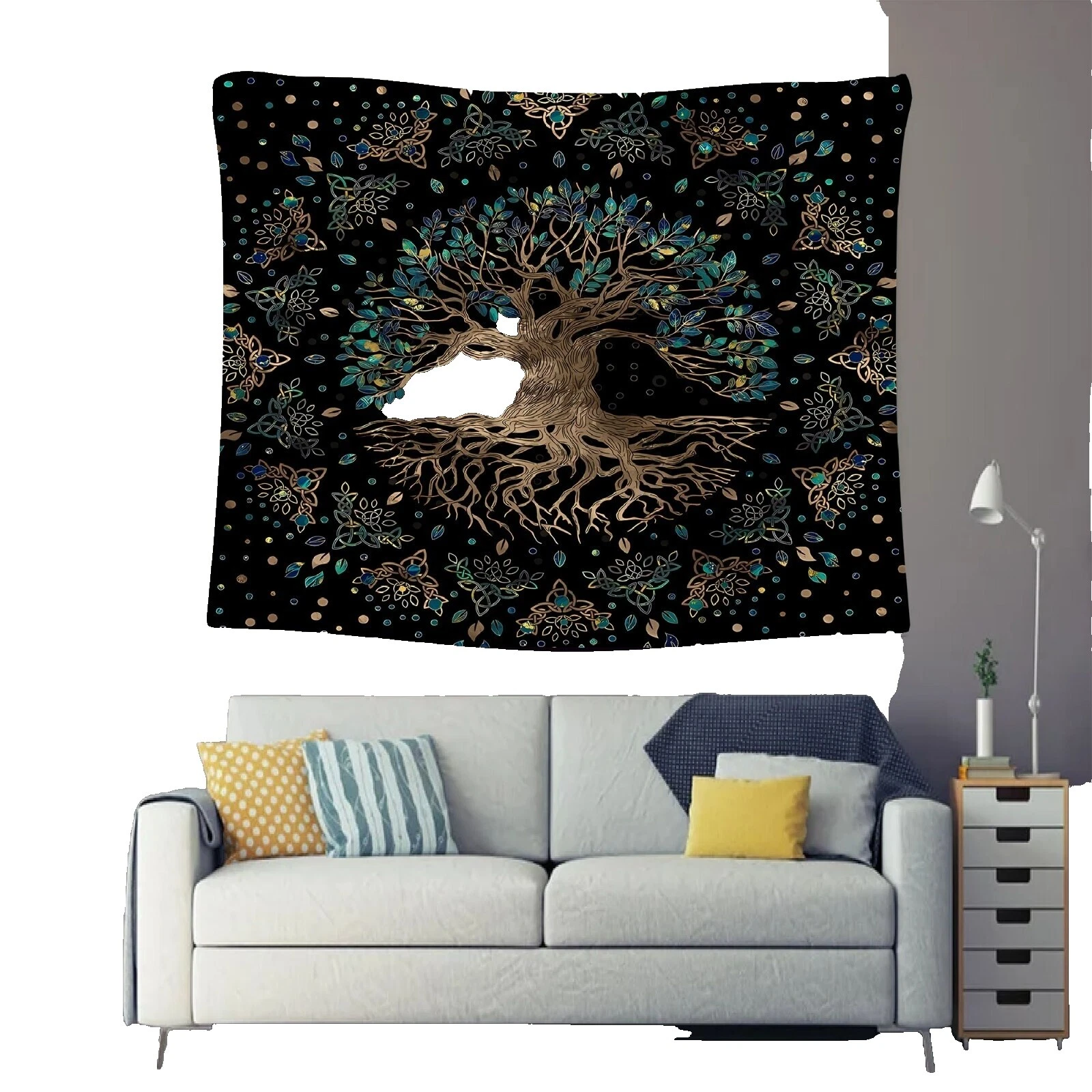 Vintage/Retro Abstract Tapestries