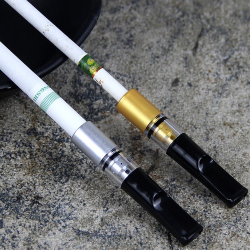 4x Cigarette Smoking Holder Filter Tip Tobacco Pipe Cleaning Tar Block Reusable - Picture 3 of 11