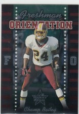 1999 Champ Bailey Leaf Rookies & Stars FRESHMAN ORIENTATION /2500 - #1 Redskins