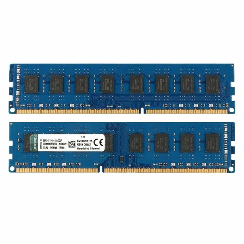 Kingston 32GB 16GB 8GB DDR3 1600MHz PC3-12800 KVR16N11/8 Desktop Memory Lot Blue - Picture 10 of 15