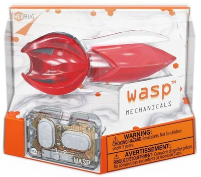 Hexbug Micro Robotic Creatures Mechanicals Wasp Red R/C