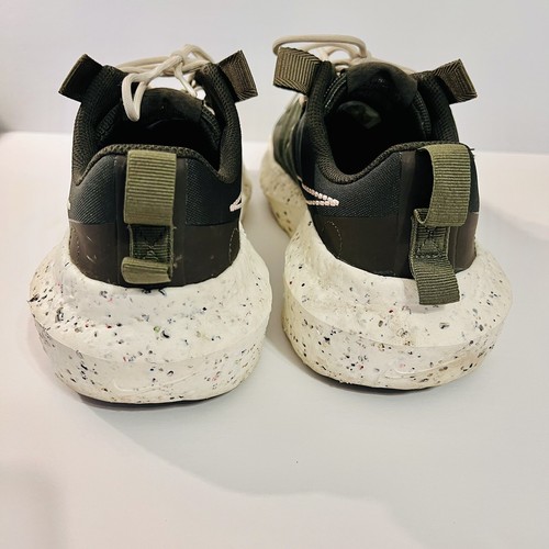 Nike Shoes Mens 11.5 Green Crater Impact Sequoia Sail White Olive DB2477 300 - Picture 5 of 16