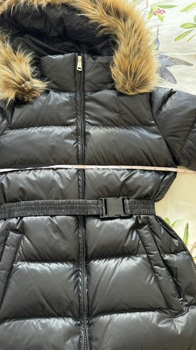 GIRLS Ralph Lauren Black Fox FurHooded Down Jacket, Size L(12-14). Approx 150 - Picture 11 of 12