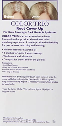 (Paquete de 2) Salon on 5th Ave, NYC Color Trío Cubierta de Raíz, Rubio Oscuro Foto 3 de 3