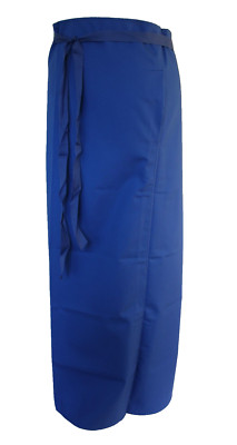 Pre-binder apron with handle bistro apron 100x95 cm gastronomic profession blue 910