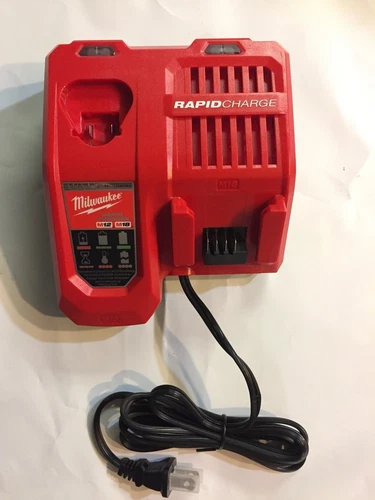 Milwaukee Genuine 48-59-1808 M18 M12 volt Lithium Rapid Charger BRAND NEW
