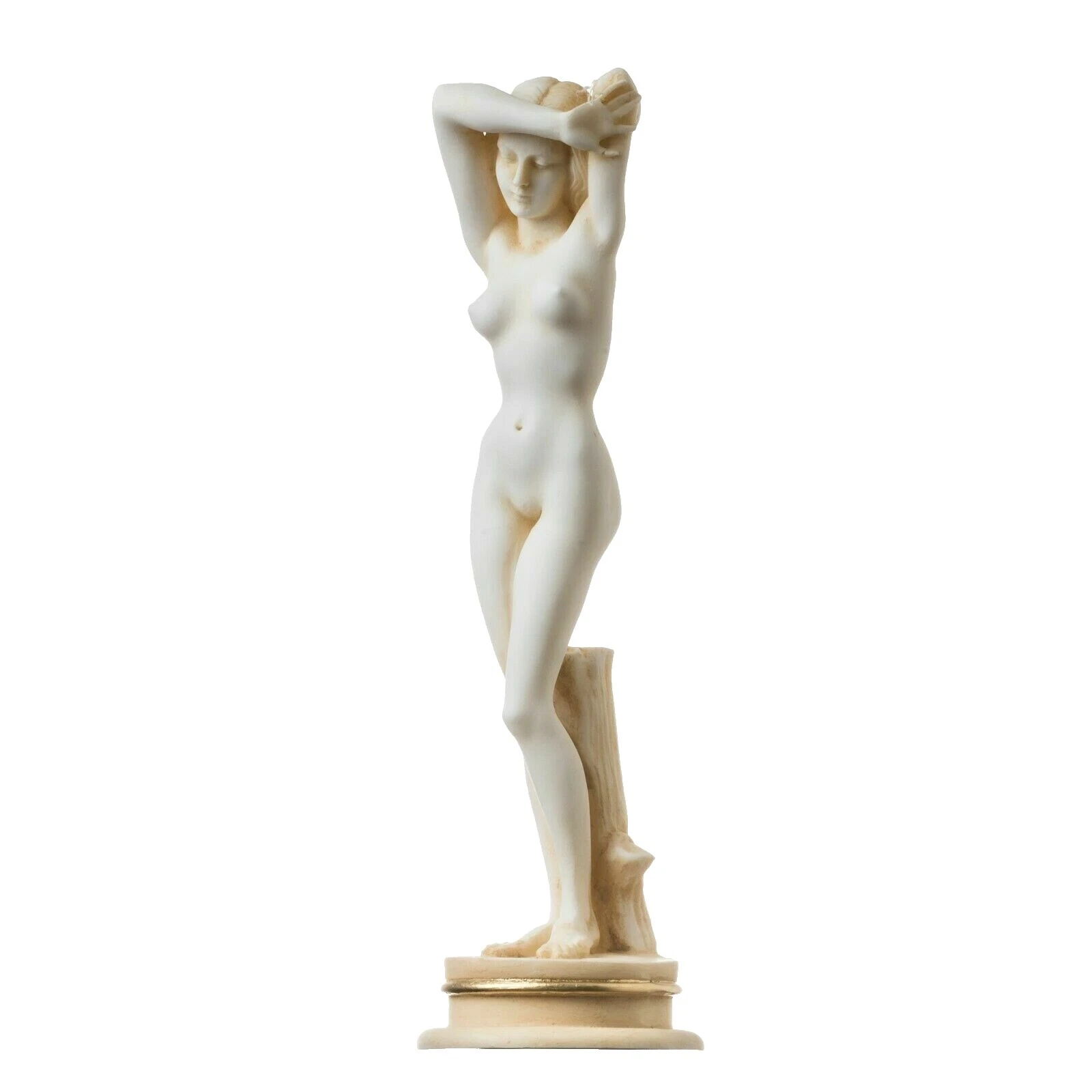 Esculturas de arte de desnudos de madera