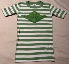 Hanna Andersson Star Wars Yoda PJ Top Size 140 cm 10