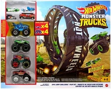 Hot Wheels Monster Trucks Epic Loop Challenge Playset