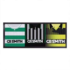 The Celts Retro Football Shirts  Personalised Bar Runner Or Table Mat Decoration